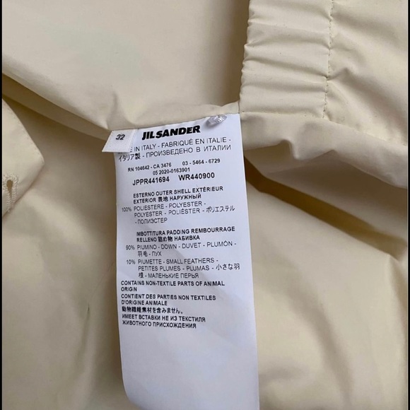 JIL SANDER down jacket - Picture 5 of 6